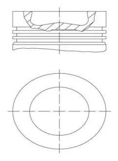 Поршень MAHLE / KNECHT 003 97 00