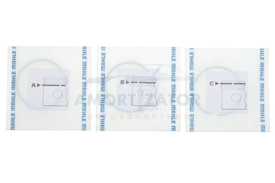 Кільця поршневі MAHLE MAHLE / KNECHT 007 RS 00148 0N0 (фото 1)