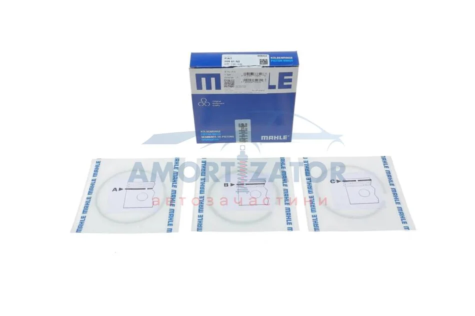 Кільця поршневі MAHLE MAHLE / KNECHT 009 81 N2 (фото 1)