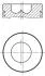 Поршень MAHLE / KNECHT 009 89 01 (фото 1)