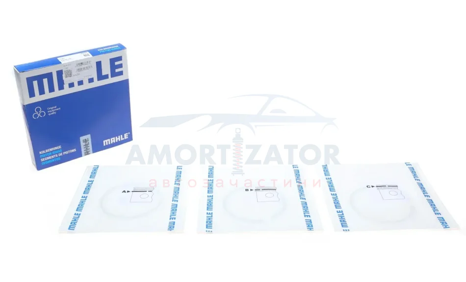 Кільця поршневі MAHLE MAHLE / KNECHT 009 90 N0 (фото 1)