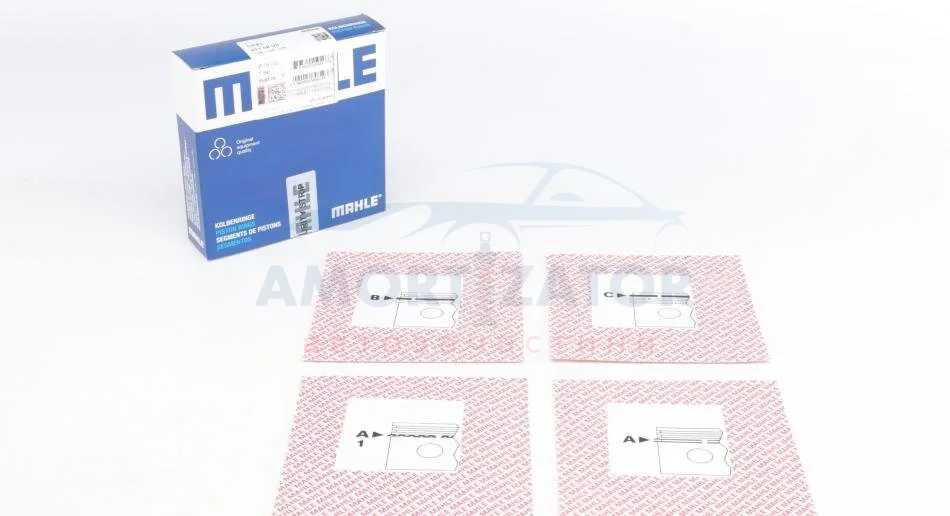 Кільця поршневі MAHLE MAHLE / KNECHT 011 08 V0 (фото 1)