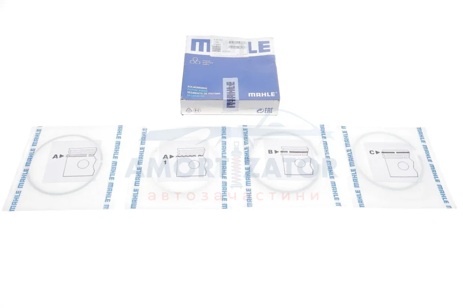 Кільця поршневі MAHLE MAHLE / KNECHT 011 58 N1 (фото 1)