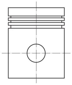 Поршень MAHLE / KNECHT 012 02 00