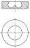 Поршень з кільцями FORD 90.4 TRANSIT 2.4 TDCI 2004- (MAHLE) MAHLE / KNECHT 013 PI 00107 002 (фото 1)