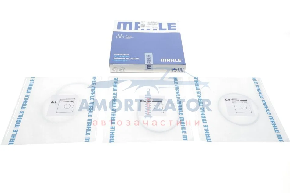 Кільця поршневі MAHLE MAHLE / KNECHT 014 22 N1 (фото 1)