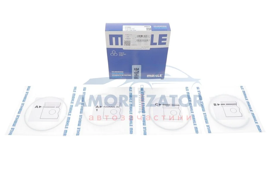 Кільця поршневі MAHLE MAHLE / KNECHT 015 68 N0 (фото 1)