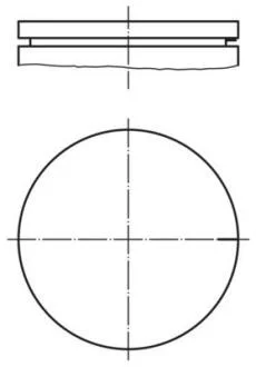 Поршень MAHLE / KNECHT 021 03 00