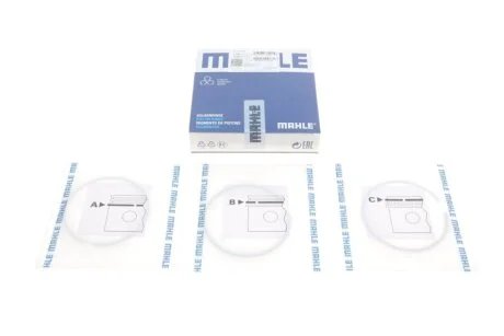 Кільця поршневі MAHLE MAHLE / KNECHT 022 01 N0
