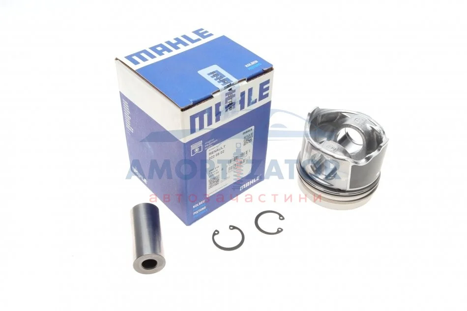 Поршень з кільцями RENAULT 80,50 F9Q 1,9TD (вир-во Mahle) MAHLE / KNECHT 022 09 02 (фото 1)
