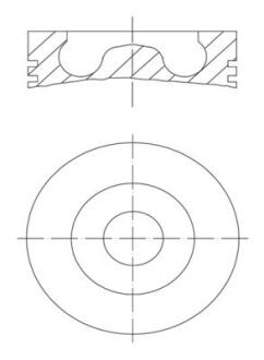Поршень Mahle MAHLE / KNECHT 0280202