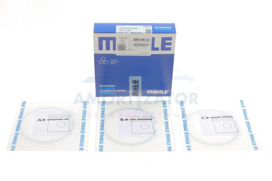 Кільця поршневі MAHLE MAHLE / KNECHT 028 15 N0 (фото 1)