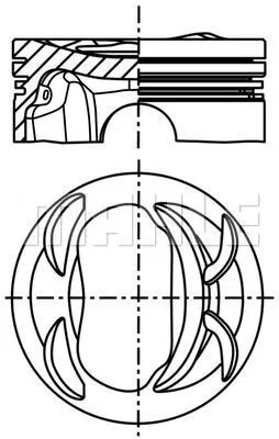 MAHLE MAHLE / KNECHT 028PI00117000 (фото 1)