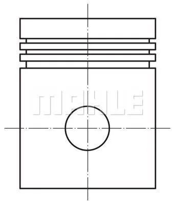 Поршень MAHLE / KNECHT 028PI00126000 (фото 1)