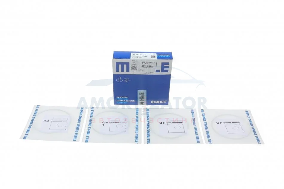 Кільця поршневі MAHLE MAHLE / KNECHT 028 RS 00126 0N0 (фото 1)