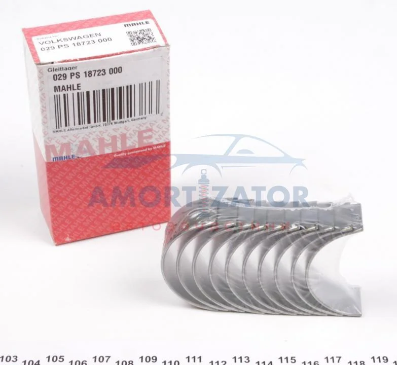 Вкладиші шатунні VAG PL STD 2,0-2,5 (вир-во Mahle) MAHLE / KNECHT 029 PS 18723 000 (фото 1)