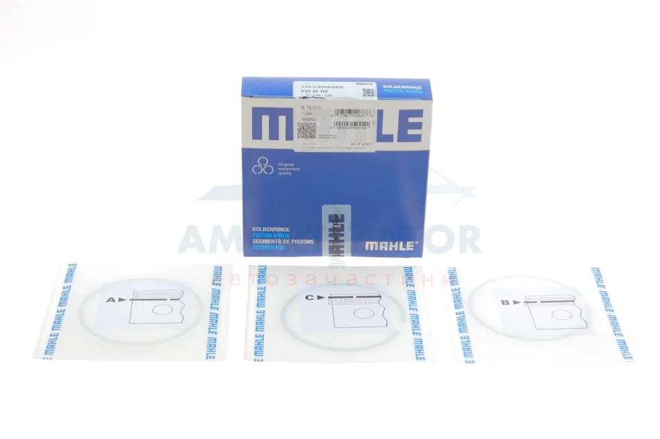 Кільця поршневі MAHLE MAHLE / KNECHT 030 20 N0 (фото 1)