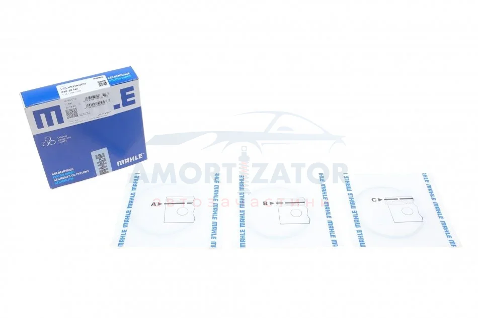 Кільця поршневі MAHLE MAHLE / KNECHT 030 20 N2 (фото 1)