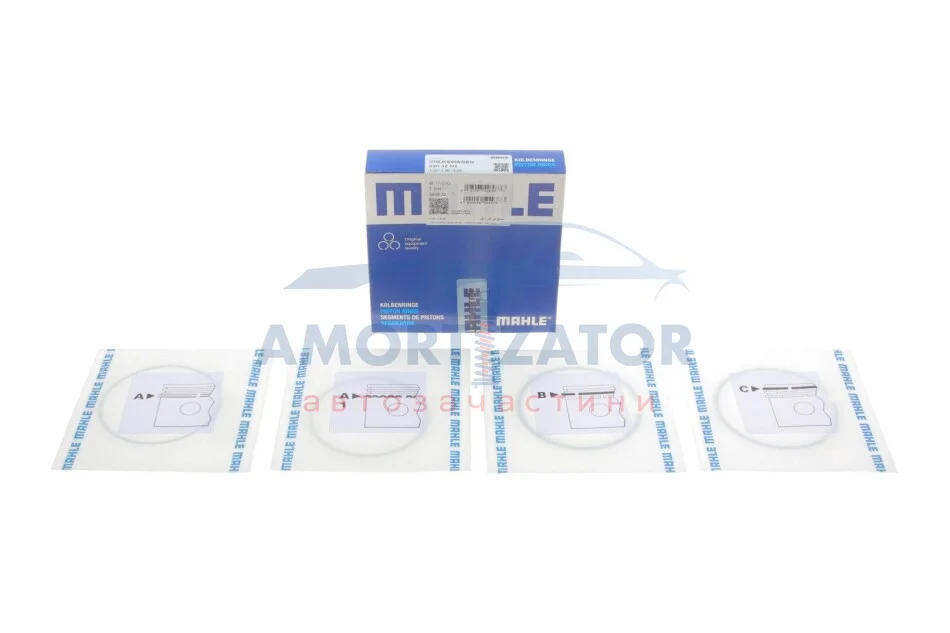 Кільця поршневі MAHLE MAHLE / KNECHT 030 32 N2 (фото 1)