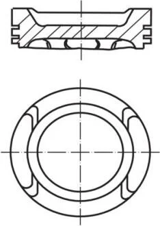 Поршень MAHLE / KNECHT 0306000