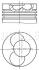 Поршень MAHLE / KNECHT 030 90 02 (фото 1)