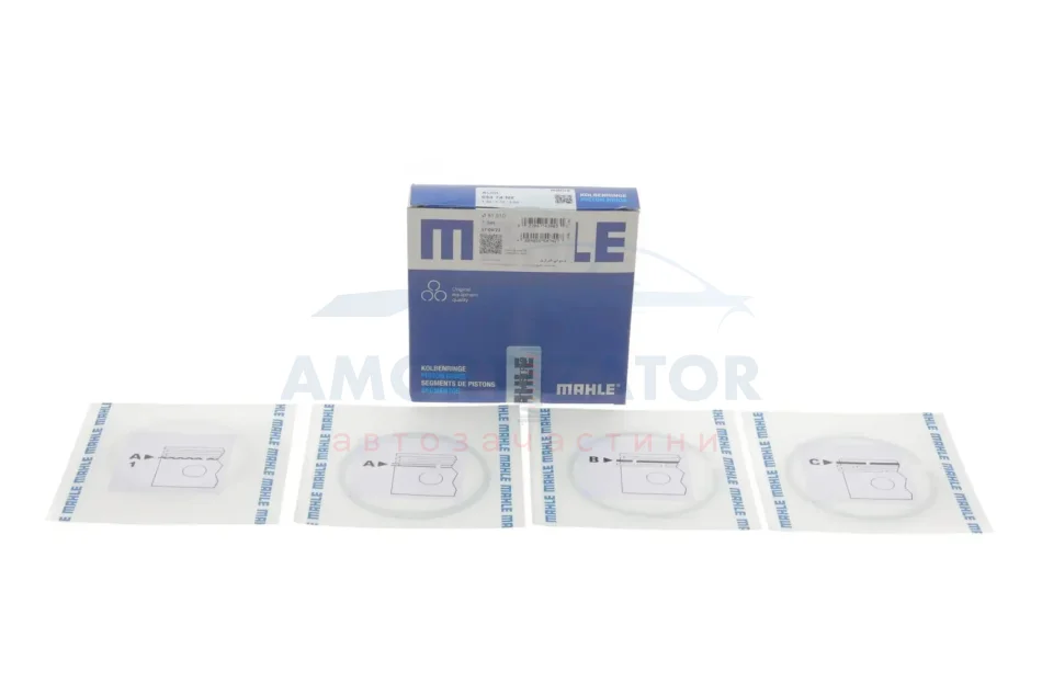 Кільця поршневі MAHLE MAHLE / KNECHT 034 74 N2 (фото 1)