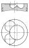 Поршень MAHLE / KNECHT 0349112 (фото 1)