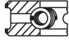 Комплект поршневих кілець MAHLE / KNECHT 038 01 N0 (фото 3)