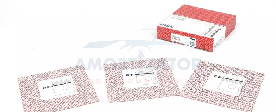 Кільця поршневі MAHLE MAHLE / KNECHT 039 24 N0 (фото 1)
