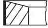 Кільця поршневі MAHLE / KNECHT 039RS001170N0 (фото 1)