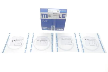 Кільця поршневі MAHLE MAHLE / KNECHT 081 RS 00101 0N0
