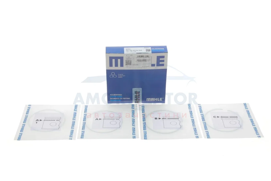 Кільця поршневі MAHLE MAHLE / KNECHT 081 RS 00104 0N0 (фото 1)