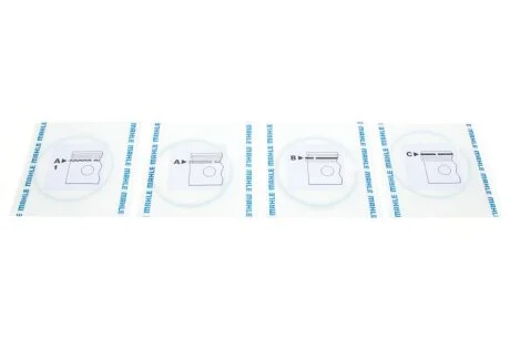 Кільця поршневі MAHLE / KNECHT 081 RS 00111 0N0