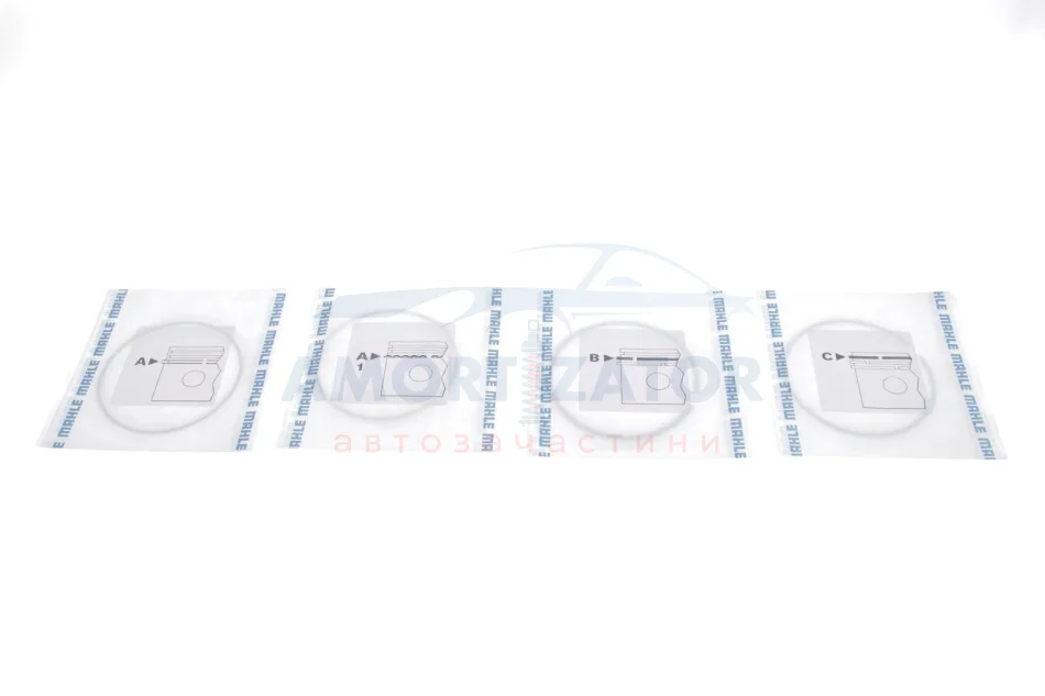 Кільця поршневі MAHLE / KNECHT 081 RS 00127 0N0 (фото 1)