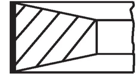 Комплект поршневих кілець MAHLE / KNECHT 209 53 V0