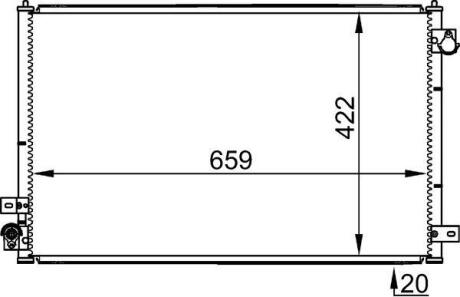 MAHLE MAHLE / KNECHT AC 338 001S