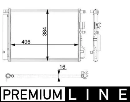 MAHLE MAHLE / KNECHT AC 61 000P
