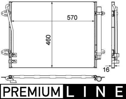 MAHLE MAHLE / KNECHT AC 734 000P