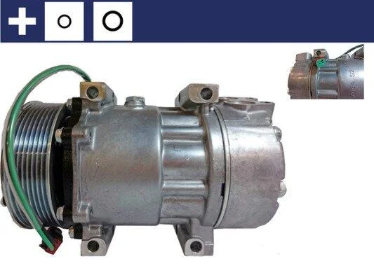 Компресор, система кондиціонування повітря MAHLE / KNECHT ACP128000S (фото 1)