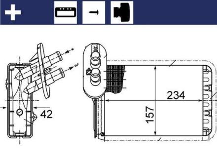 MAHLE MAHLE / KNECHT AH 164 000S