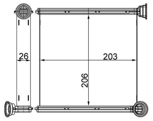 MAHLE MAHLE / KNECHT AH 256 000S (фото 1)