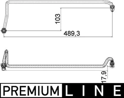 Ремчастина пічки MAHLE / KNECHT AHX 5 000P