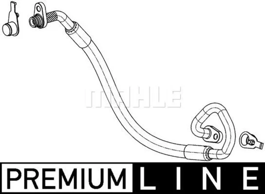 Шланг системи кондиціювання MAHLE / KNECHT AP 101 000P (фото 1)