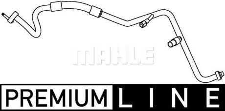 Трубопровід високого/низького тиску, кондиціонер повітря MAHLE / KNECHT AP 104 000P