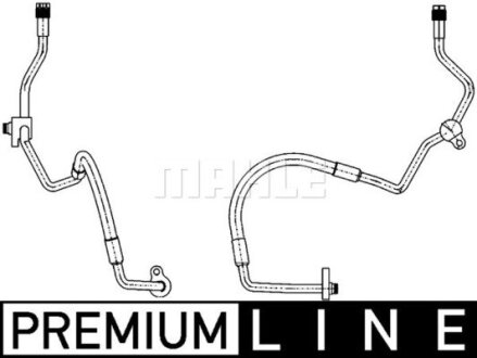 Шланг системи кондиціювання MAHLE / KNECHT AP 118 000P