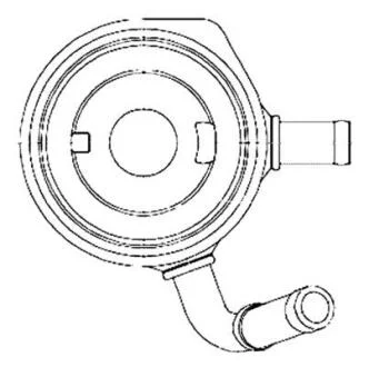 Охолоджувач оливи, моторна олива MAHLE / KNECHT CLC 195 000S