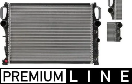 Радіатор, система охолодження двигуна MAHLE / KNECHT CR512000P