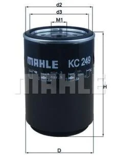 Фільтр палива MAHLE / KNECHT KC 249D