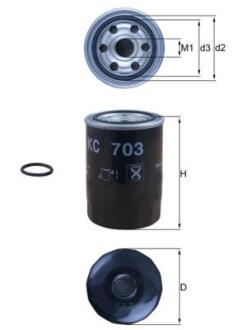 Фільтр палива MAHLE / KNECHT KC703D