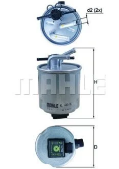 Фільтр палива MAHLE / KNECHT KL440/36